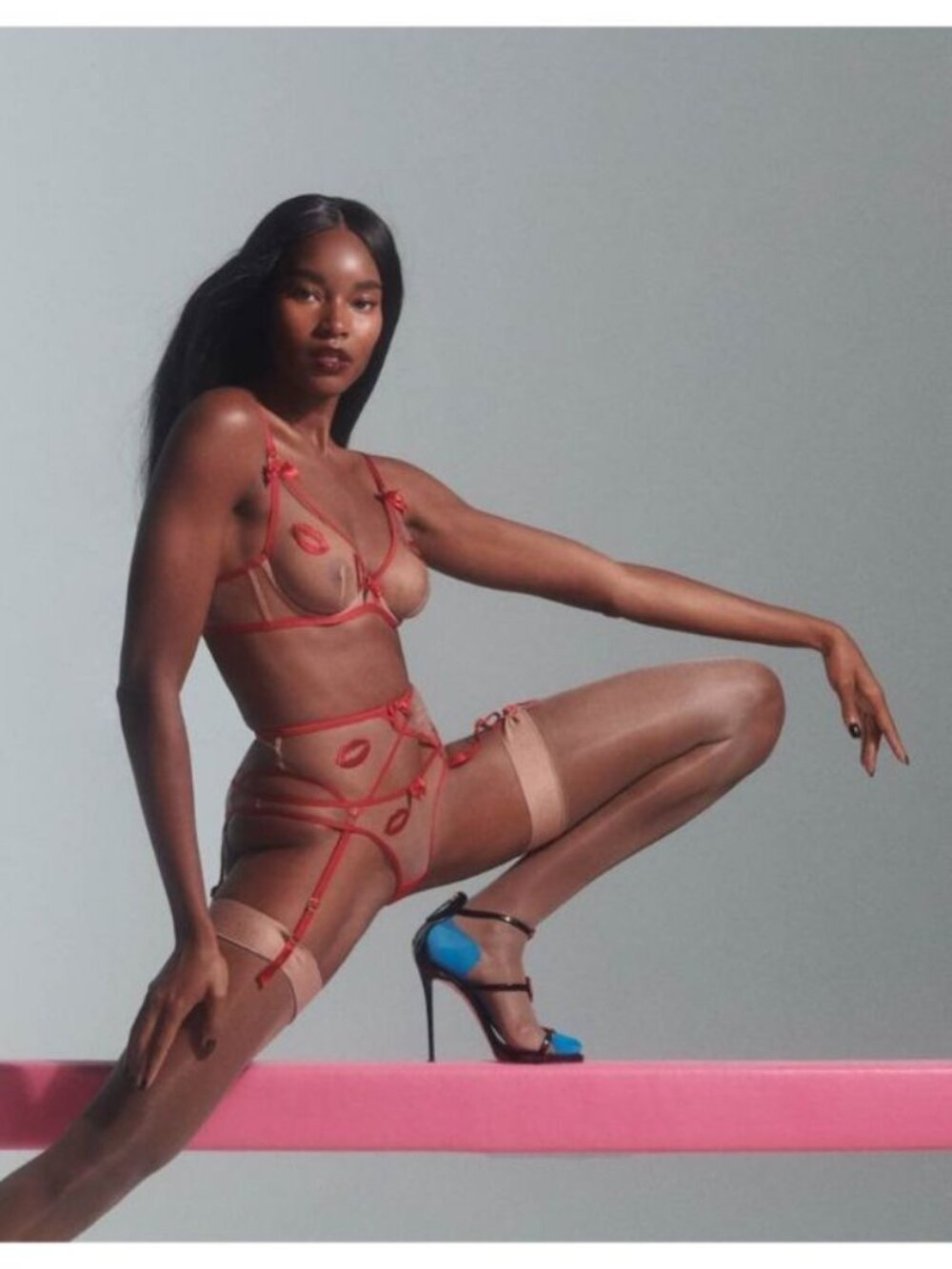 Agent Provocateur Lotie Red Kiss Bra 32C New - Picture 8 of 14